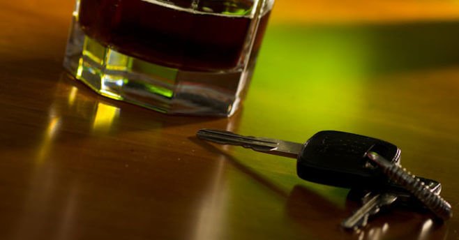 Mixed Drink and Car Keys